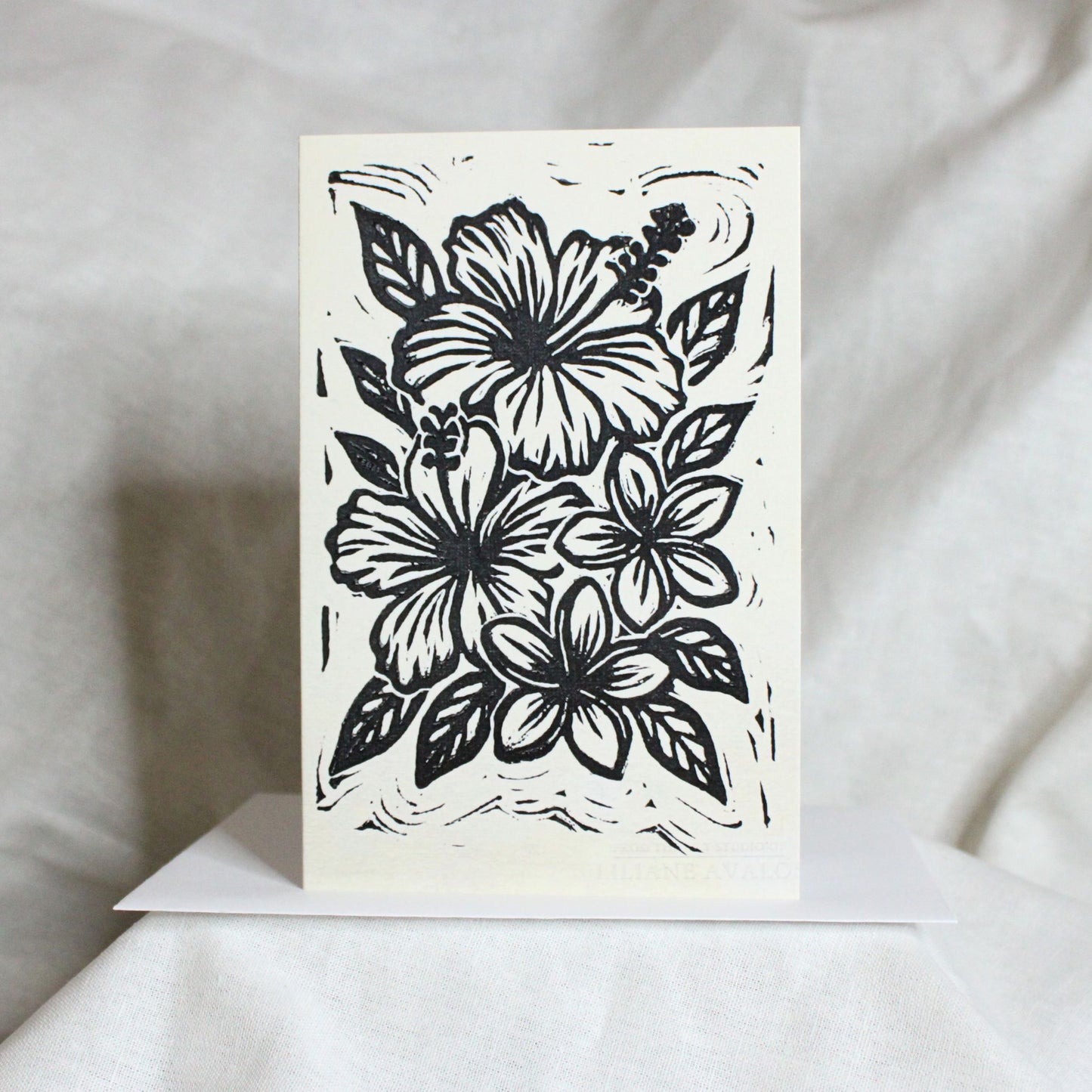 Aloha in Bloom - art greeting card