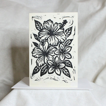 Aloha in Bloom - art greeting card