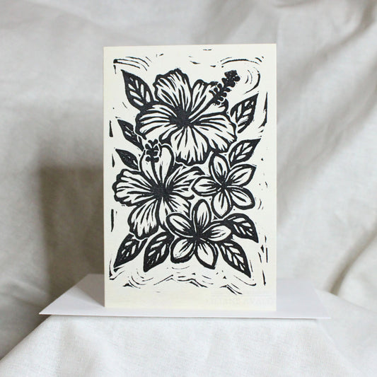 Aloha in Bloom - art greeting card