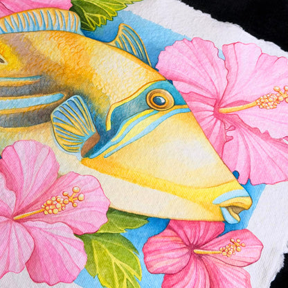 Humu Harmony - art greeting card