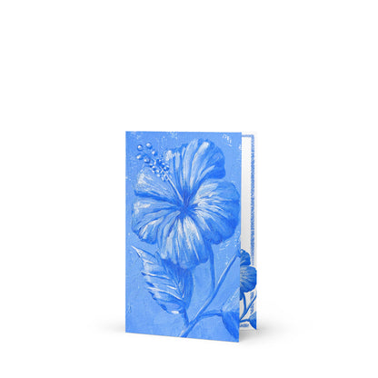 Hibiscus Study no.1 - art greeting card
