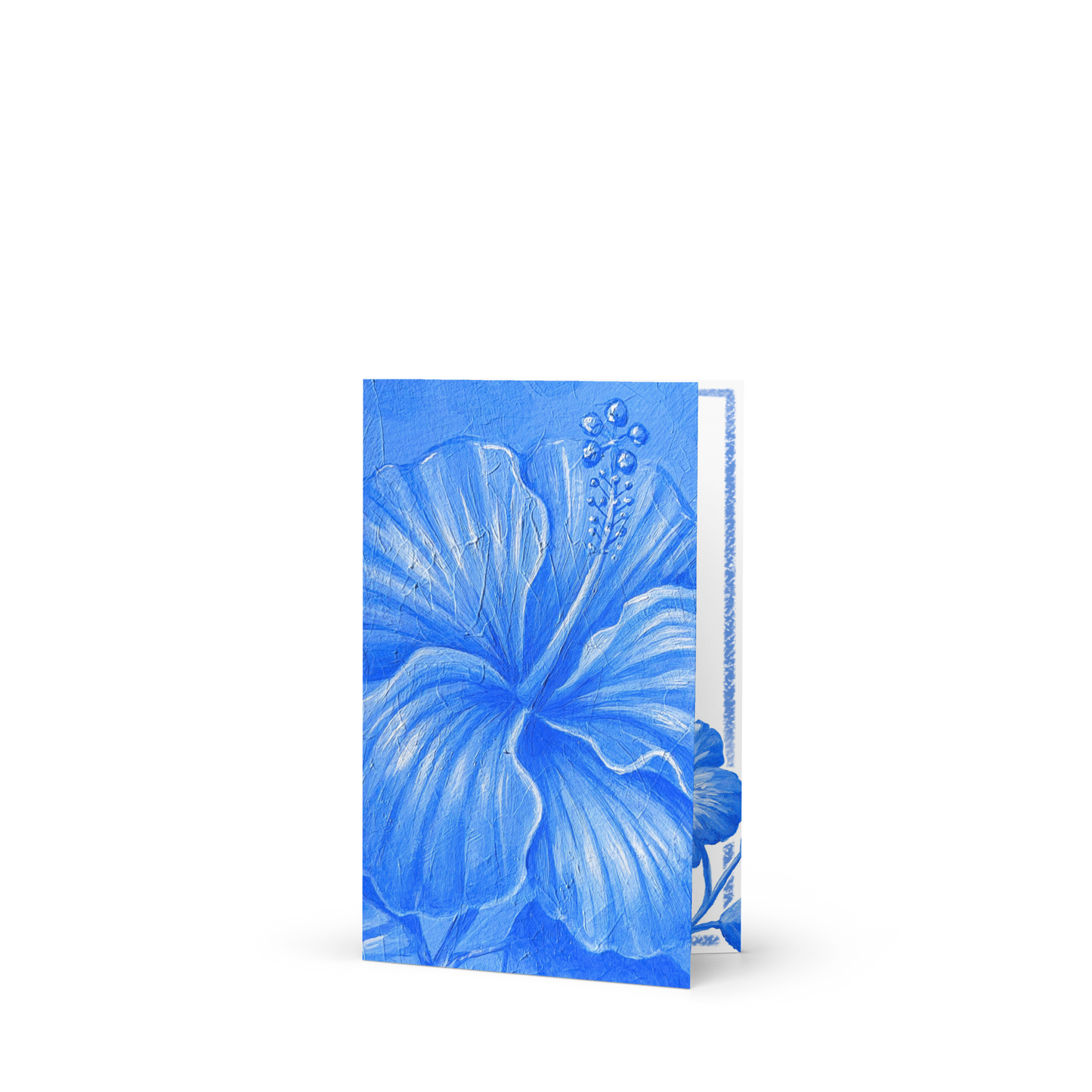 Hibiscus Study no.2 - art greeting card