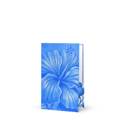 Hibiscus Study no.2 - art greeting card